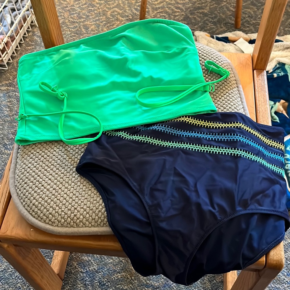 💙 3/$20 💙 Aerie high waisted bikini set